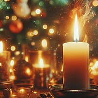 Kerzen-Spenden-Aktion zu Weihnachten