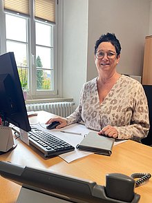 Simone Preißmann ergänzt als neue Sekretärin das Verwaltungsteam.