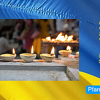 Kerzenwachs für die Ukraine